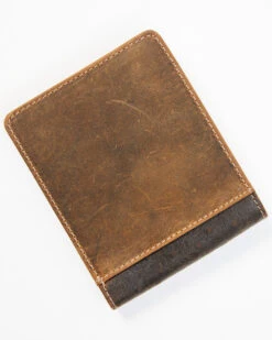 Cody James Men's Brown Ostrich Bifold Tooled Wallet -Western Cowboy Equipment 2000351827 200 P3