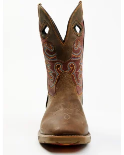 Double H Men's Alridge Western Boots - Broad Square Toe 10 Double H Men's Alridge Western Boots - Broad Square Toe -Western Cowboy Equipment 2000352301 200 P4