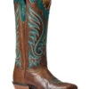 Ariat Women's Weathered Crossfire Picante Performance Western Boots - Broad Square Toe 
