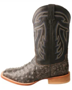 Twisted X Twistex X Men's Ruff Stock Fill-Quill Ostrich Vamp Exotic Western Boot - Broad Square Toe 8 Twisted X Twistex X Men's Ruff Stock Fill-Quill Ostrich Vamp Exotic Western Boot - Broad Square Toe -Western Cowboy Equipment 2000356675 001 P3