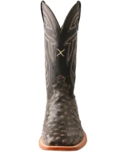 Twisted X Twistex X Men's Ruff Stock Fill-Quill Ostrich Vamp Exotic Western Boot - Broad Square Toe 9 Twisted X Twistex X Men's Ruff Stock Fill-Quill Ostrich Vamp Exotic Western Boot - Broad Square Toe -Western Cowboy Equipment 2000356675 001 P4