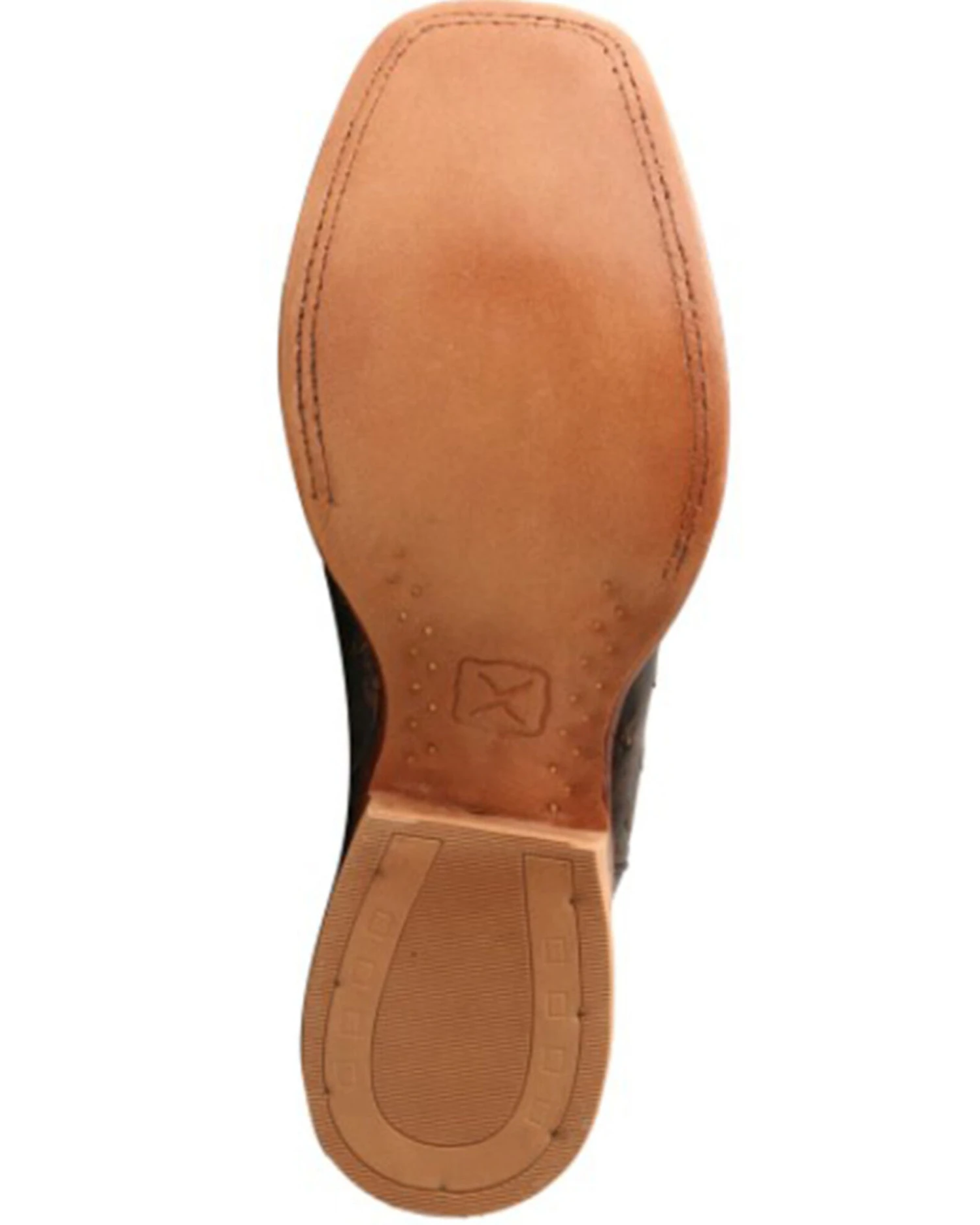 Twisted X Twistex X Men's Ruff Stock Fill-Quill Ostrich Vamp Exotic Western Boot - Broad Square Toe 6 Twisted X Twistex X Men's Ruff Stock Fill-Quill Ostrich Vamp Exotic Western Boot - Broad Square Toe - Image 6