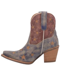 Dingo Women's Liberty Western Booties - Snip Toe 9 Dingo Women's Liberty Western Booties - Snip Toe -Western Cowboy Equipment 2000356798 400 P3
