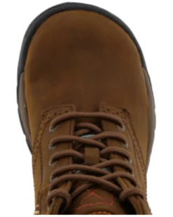 Twisted X Women's 4" All Around Lace-Up Hiking Multi Brown Work Boot - Round Toe  -Western Cowboy Equipment 2000356831 200 P6