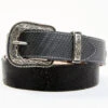 Cody James Men's Hair-On Black Western Belt