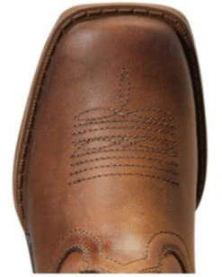 Ariat Boys' Anthem Patriot Easy Fit Distressed Brown Full-Grain Western Boot - Square Toe 9 Ariat Boys' Anthem Patriot Easy Fit Distressed Brown Full-Grain Western Boot - Square Toe -Western Cowboy Equipment 2000357345 200 P4