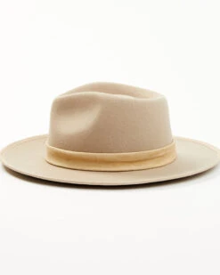 Shyanne Women's Pinch Wool Felt Fedora Hat  -Western Cowboy Equipment 2000358124 250 P3