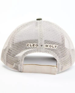 Cleo + Wolf Women's Stay Wild Cactus Sunset Patch Olive Ball Cap  -Western Cowboy Equipment 2000358353 341 P3