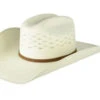 Bailey Men's Natural Big Bend Vented Bangora Wheat Straw Western Hat 