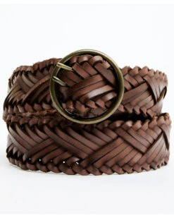 Cleo + Wolf Women's Braided Leather Belt
