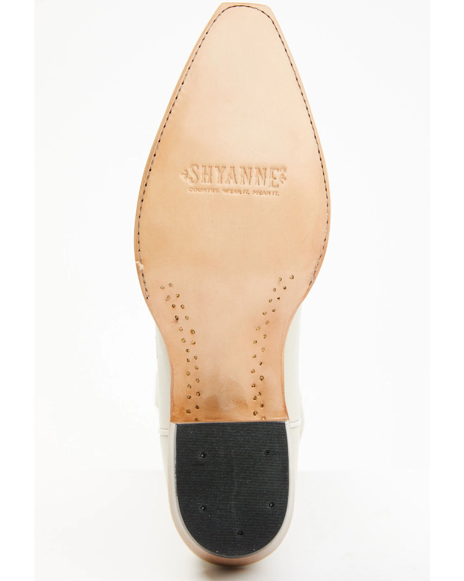 Shyanne Women's Victoria Hueso Studded Stitched Western Boots - Snip Toe 7 Shyanne Women's Victoria Hueso Studded Stitched Western Boots - Snip Toe - Image 7