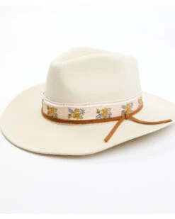 Idyllwind Women's Annandale Grossgrain Band Wool Felt Western Hat