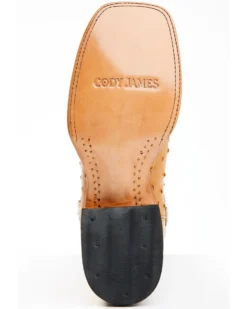 Cody James Men's Full-Quill Ostrich Exotic Western Boots - Broad Square Toe  -Western Cowboy Equipment 2000359773 200 P7