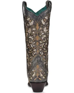 Corral Women's Inlay & Studs Western Boots - Snip Toe -Western Cowboy Equipment 2000360096 001 P4