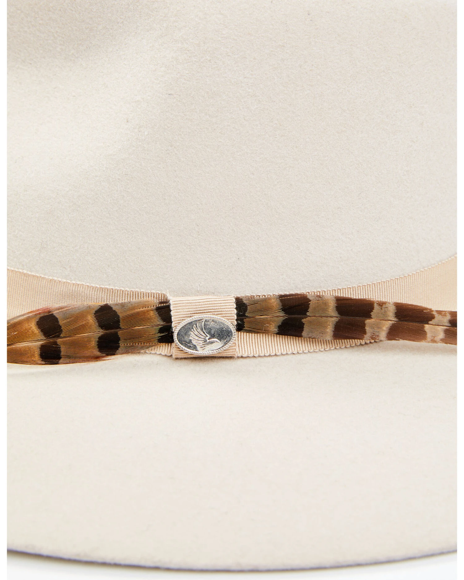 Cody James Men's 3X Silver Belly 9 Line Band Pinch Wool Felt Western Hat 2 Cody James Men's 3X Silver Belly 9 Line Band Pinch Wool Felt Western Hat - Image 2