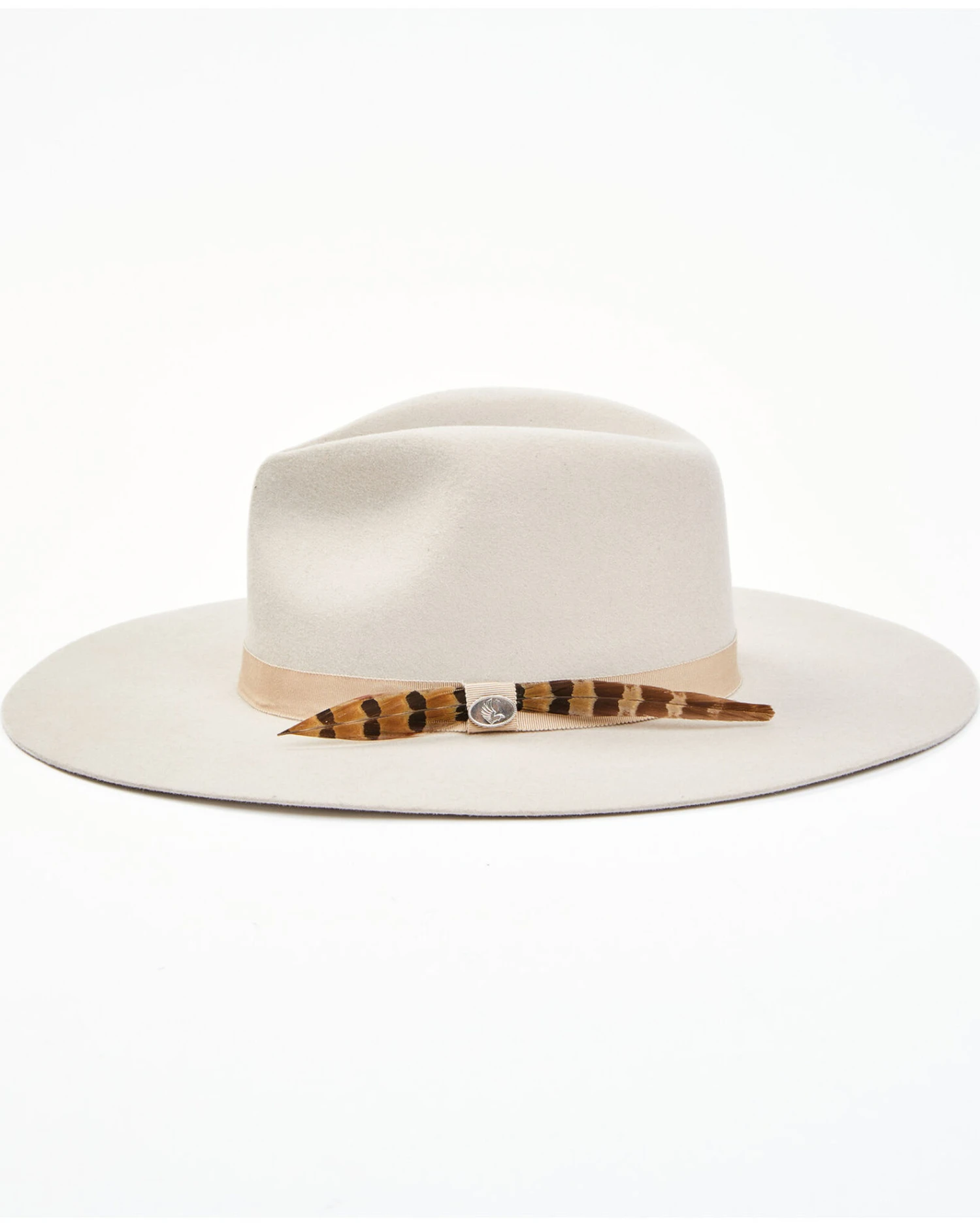 Cody James Men's 3X Silver Belly 9 Line Band Pinch Wool Felt Western Hat 3 Cody James Men's 3X Silver Belly 9 Line Band Pinch Wool Felt Western Hat - Image 3