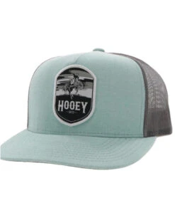 Hooey Men's Cheyenne Logo Patch Mesh Back Trucker Cap