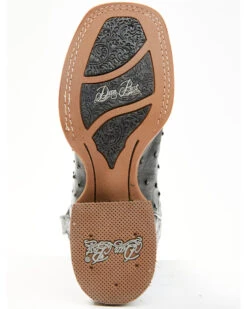 Dan Post Women's Embroidered Ostrich Western Boots - Broad Square Toe -Western Cowboy Equipment 2000361557 001 P7