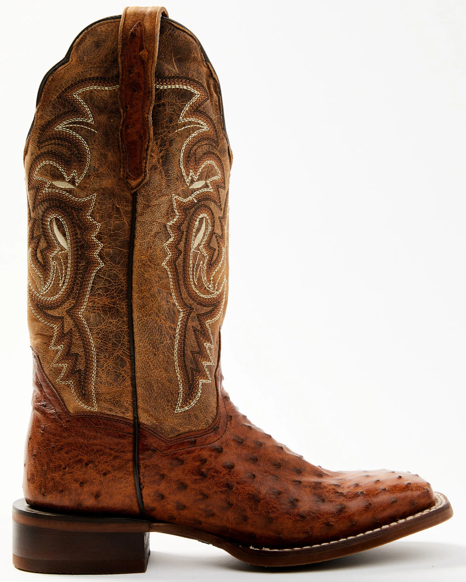 Dan Post Women's Exotic Full-Quill Ostrich Western Boots - Broad Square Toe 2 Dan Post Women's Exotic Full-Quill Ostrich Western Boots - Broad Square Toe - Image 2