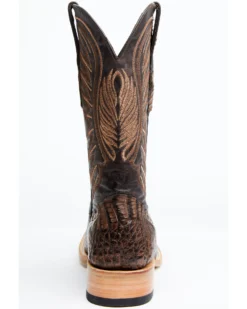 Tanner Mark Men's Shawnee Exotic Caiman Belly Western Boots - Broad Square Toe 11 Tanner Mark Men's Shawnee Exotic Caiman Belly Western Boots - Broad Square Toe -Western Cowboy Equipment 2000363915 201 P5