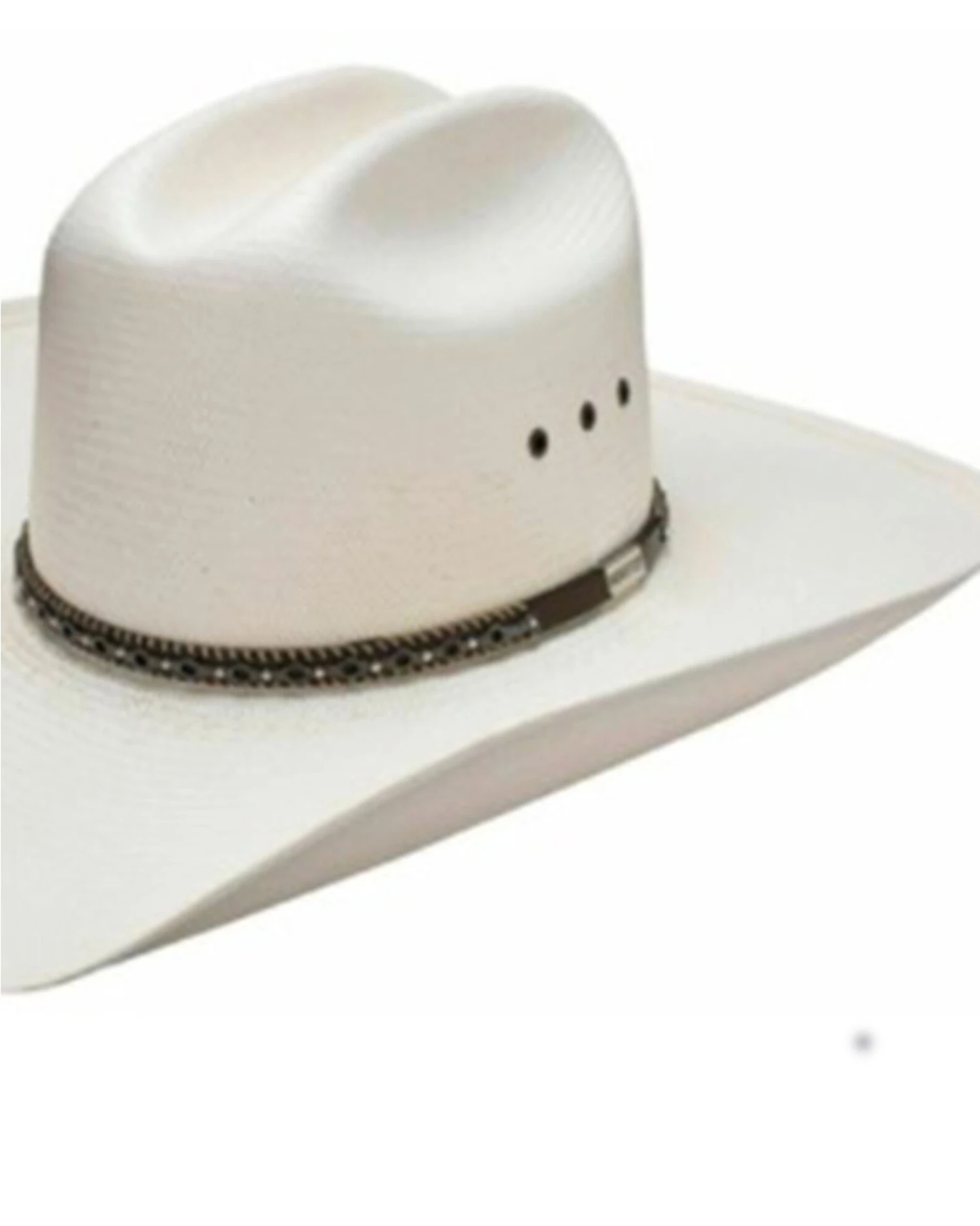 Resistol Men's George Strait Natural El Rey Shantung Straw Western Hat 1 Resistol Men's George Strait Natural El Rey Shantung Straw Western Hat
