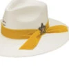 Charlie 1 Horse Women's Natural Long Star Love Western Straw Hat 