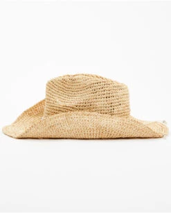 Physician Endorsed Women's Blue Jaye Crochet Raffia Hat 5 Physician Endorsed Women's Blue Jaye Crochet Raffia Hat -Western Cowboy Equipment 2000366543 101 P3
