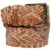 Bed Stu Women's Proem Handwoven Leather Western Belt