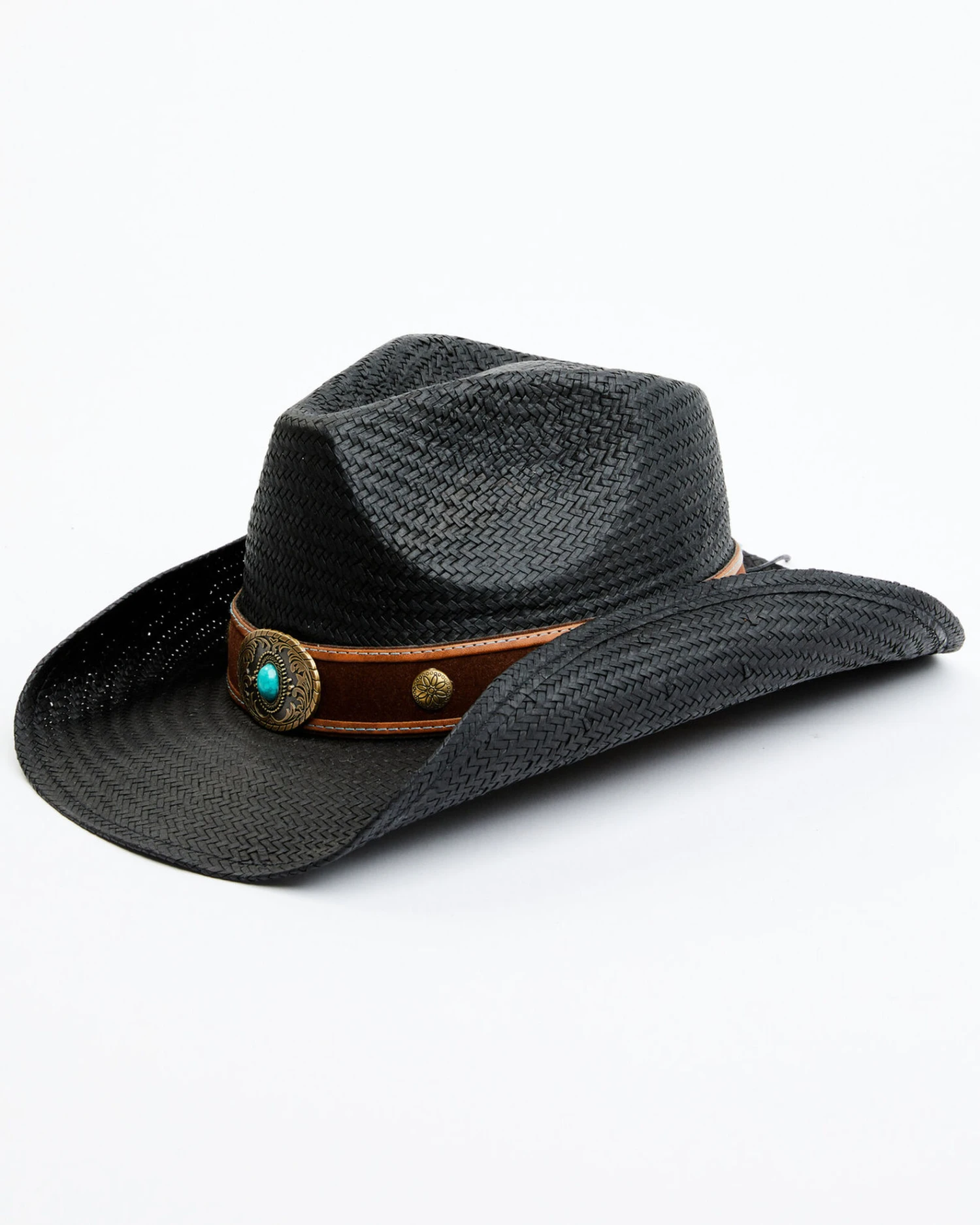 Shyanne Sybil Concho Western Straw Hat 1 Shyanne Sybil Concho Western Straw Hat