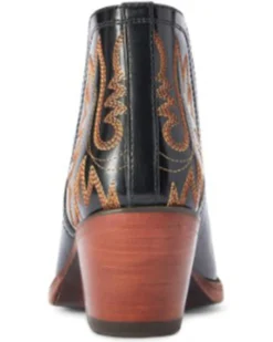 Ariat Women's Dixon Patent Spade Western Booties - Snip Toe -Western Cowboy Equipment 2000371160 001 P3