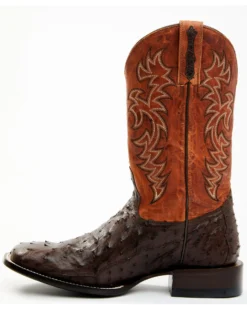 Cody James Men's Sienna Genuine Ostrich Exotic Western Boots - Broad Square Toe 9 Cody James Men's Sienna Genuine Ostrich Exotic Western Boots - Broad Square Toe -Western Cowboy Equipment 2000371861 200 P3