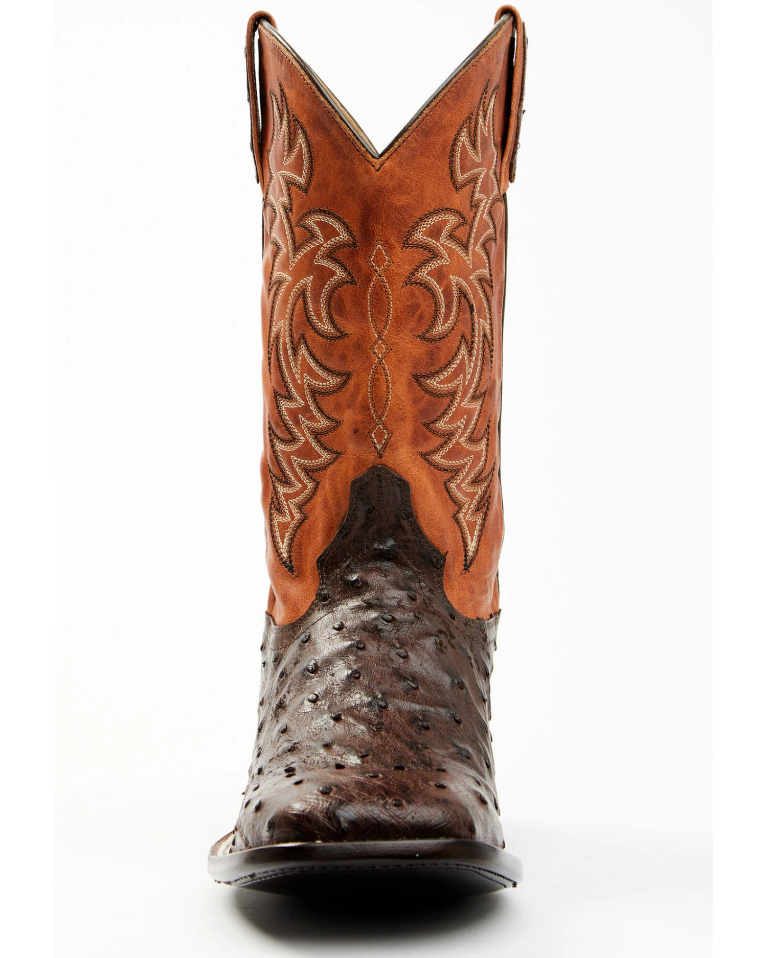 Cody James Men's Sienna Genuine Ostrich Exotic Western Boots - Broad Square Toe 4 Cody James Men's Sienna Genuine Ostrich Exotic Western Boots - Broad Square Toe - Image 4
