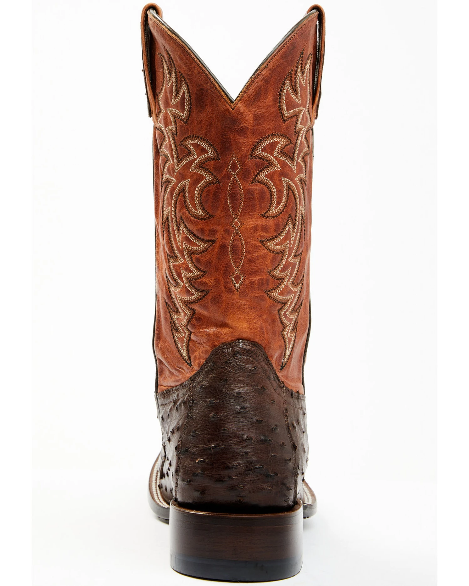 Cody James Men's Sienna Genuine Ostrich Exotic Western Boots - Broad Square Toe 5 Cody James Men's Sienna Genuine Ostrich Exotic Western Boots - Broad Square Toe - Image 5