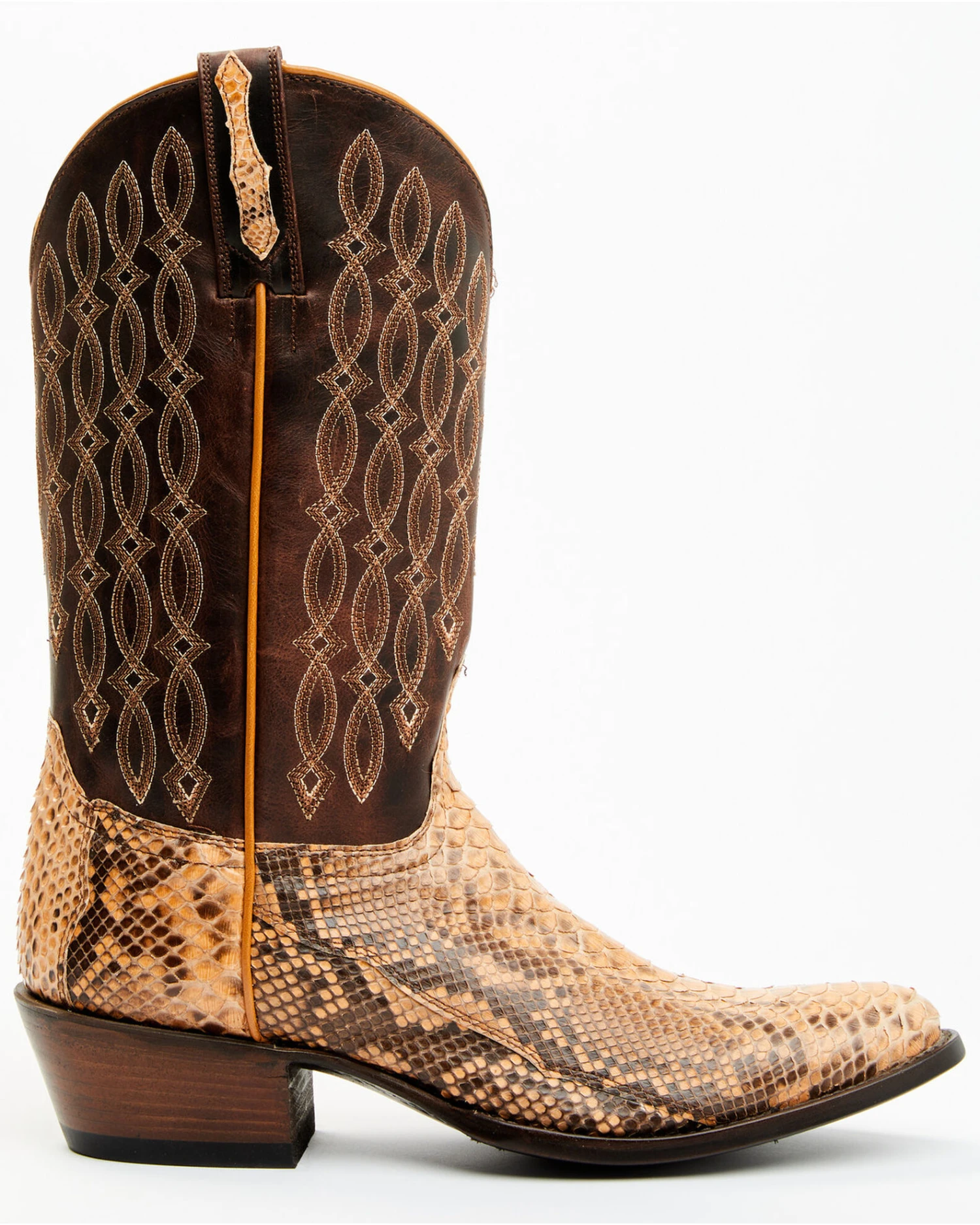 Cody James Men's Exotic Python Western Boots - Round Toe 2 Cody James Men's Exotic Python Western Boots - Round Toe - Image 2