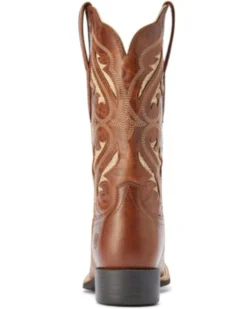 Ariat Women's Round Up Bliss Underlay Performance Western Boots - Broad Square Toe  -Western Cowboy Equipment 2000372345 250 P3