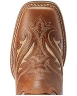 Ariat Women's Round Up Bliss Underlay Performance Western Boots - Broad Square Toe  -Western Cowboy Equipment 2000372345 250 P4