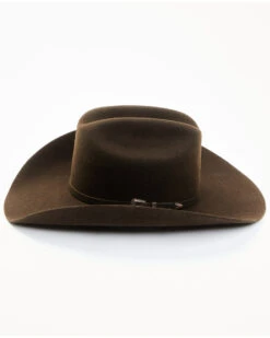Cody James Men's 5X Chocolate Self Band Cattleman Fur Blend Western Hat -Western Cowboy Equipment 2000372624 200 P3