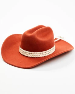 Shyanne Women's Rust Concho Rope Band Cowboy Hat