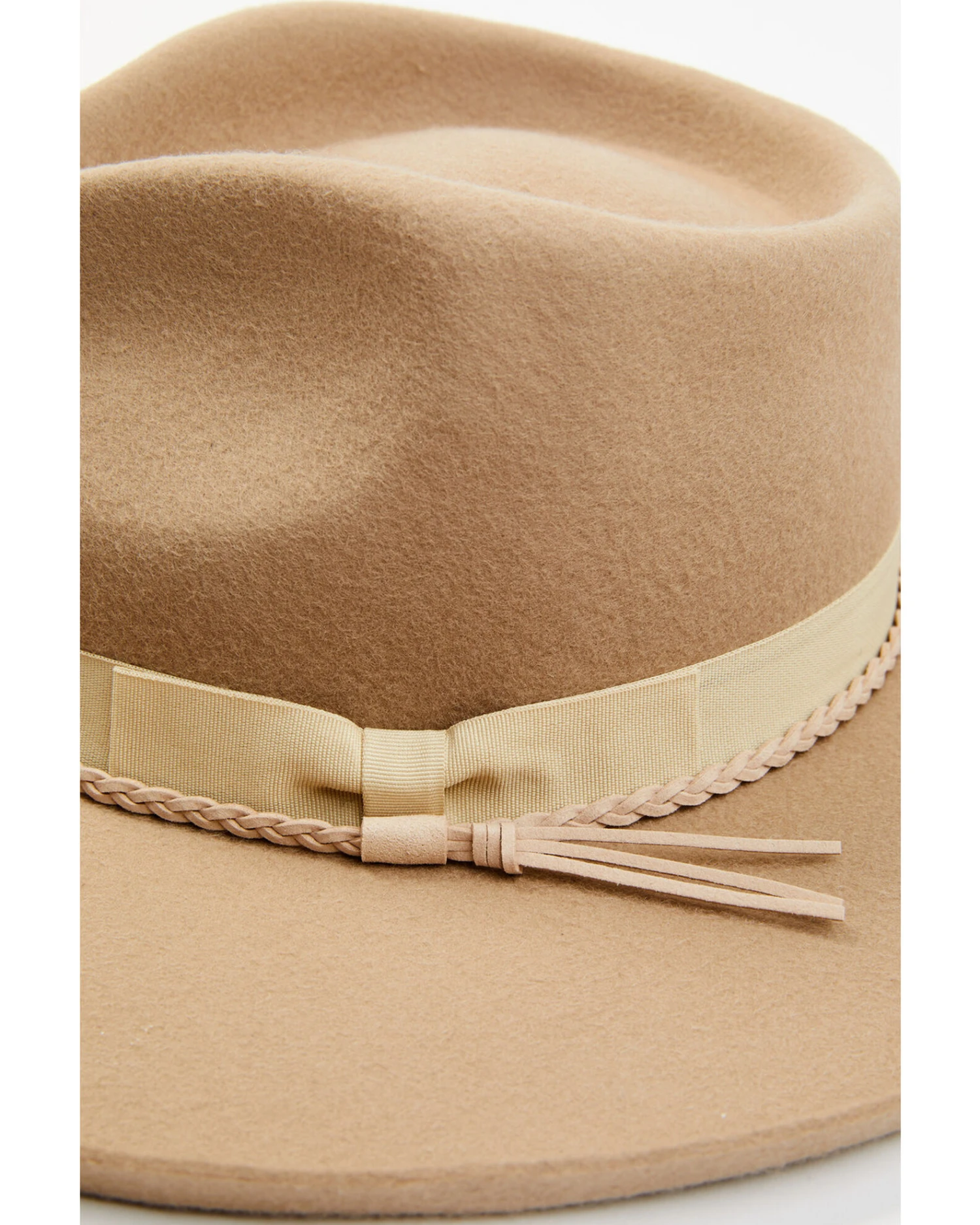 Shyanne Women's Ribbon Wool Felt Fashion Western Hat 2 Shyanne Women's Ribbon Wool Felt Fashion Western Hat - Image 2