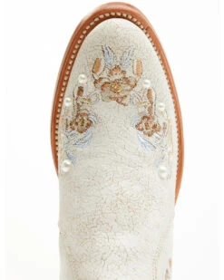 Shyanne Women's Carine Crackadela Floral Western Fashion Booties - Round Toe  -Western Cowboy Equipment 2000376028 100 P6