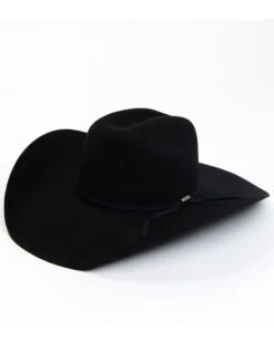 Serratelli Men's 5X Cattleman Two Ply Ribbon Band Felt Western Hat 