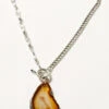 Shyanne Women's Monument Valley Brown Agate Stone Necklace