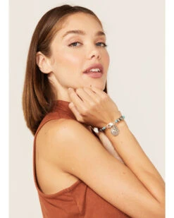 Paige Wallace Women's Mixed Bead Stone Bracelet