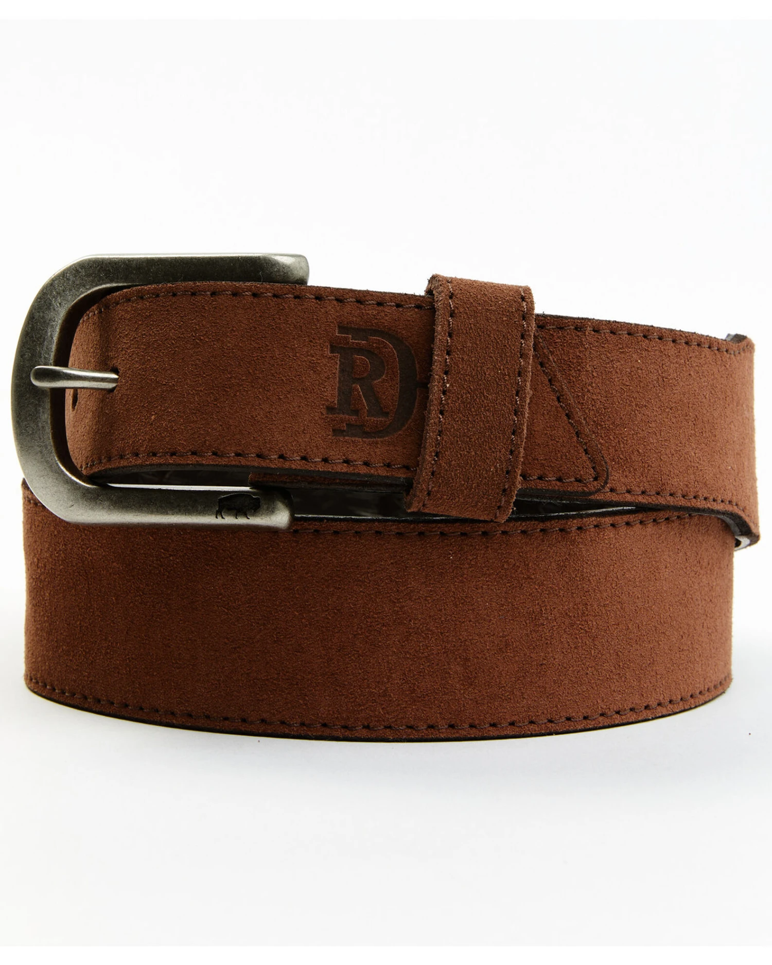 Red Dirt Hat Co. Men's Roughout Leather Belt 1 Red Dirt Hat Co. Men's Roughout Leather Belt