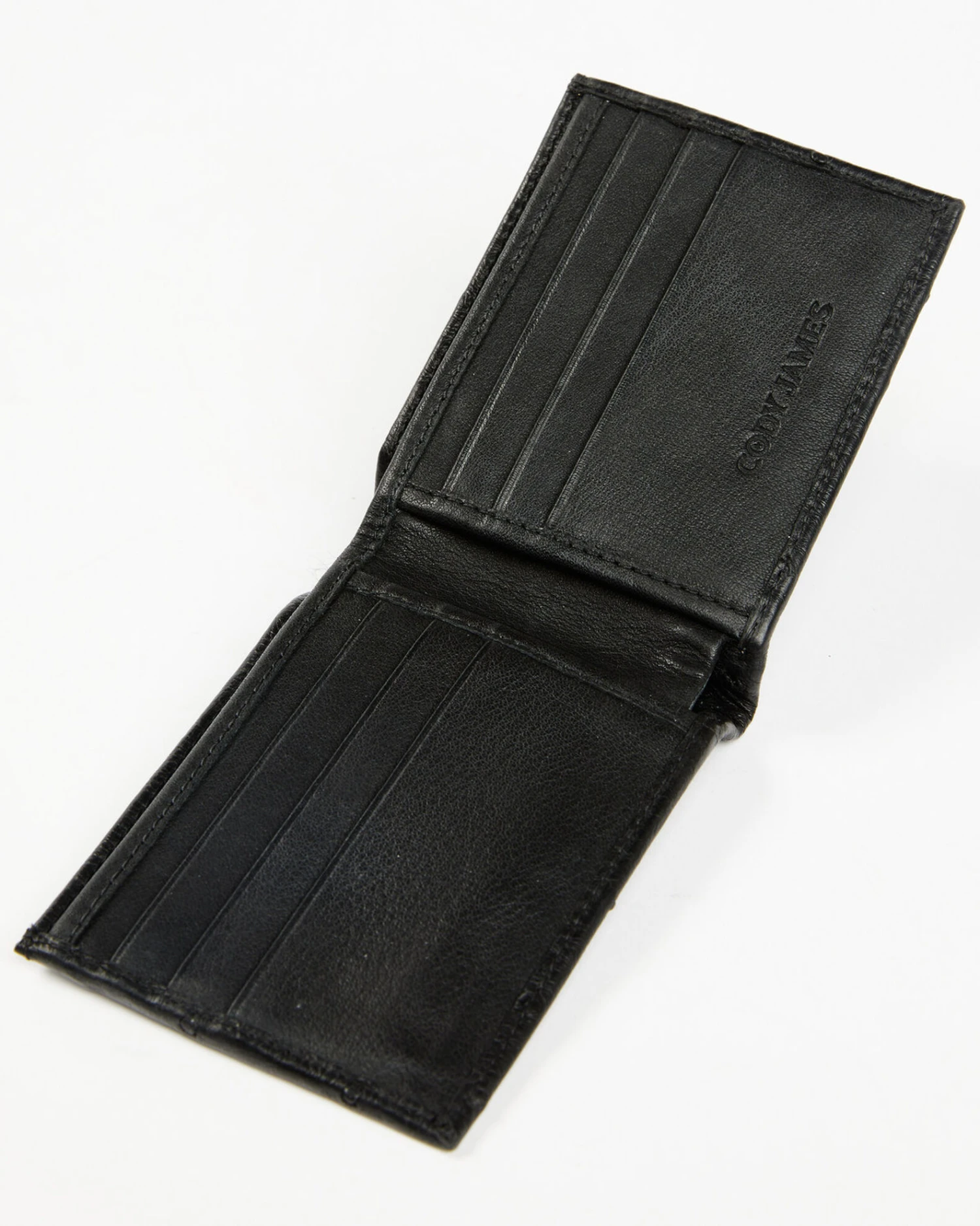 Cody James Men's Exotic Ostrich Leather Bifold Wallet 3 Cody James Men's Exotic Ostrich Leather Bifold Wallet - Image 3