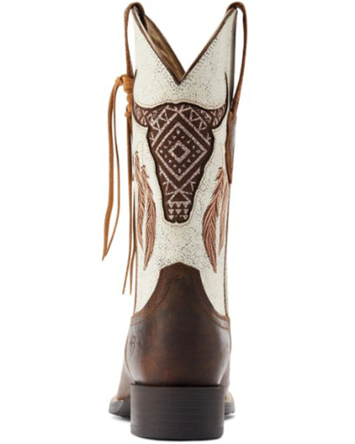 Ariat Women's Round Up StretchFit Western Performance Boots - Broad Square Toe 3 Ariat Women's Round Up StretchFit Western Performance Boots - Broad Square Toe - Image 3
