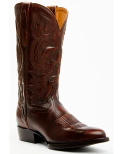 El Dorado Men's Calf Leather Western Boots - Medium Toe