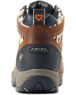 Ariat Women's Cow Print Terrain Waterproof Boots - Round Toe  -Western Cowboy Equipment 2000397380 200 P3