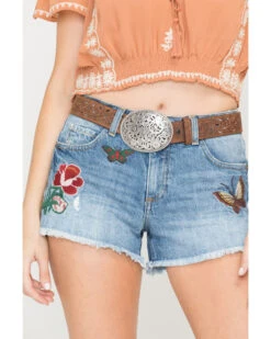 Tony Lama Floral Cutout Leather Belt -Western Cowboy Equipment 258144 41 P4